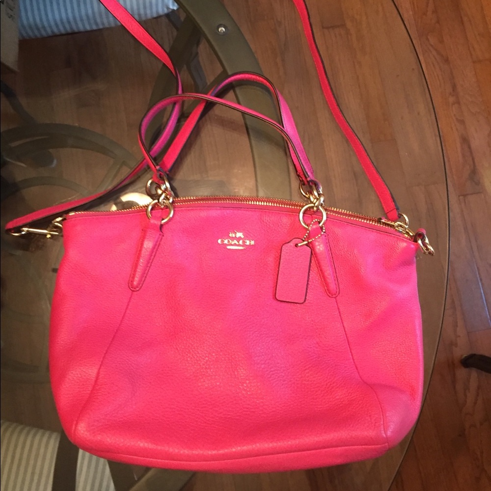 Coach Hot Pink Like New Crossbody
